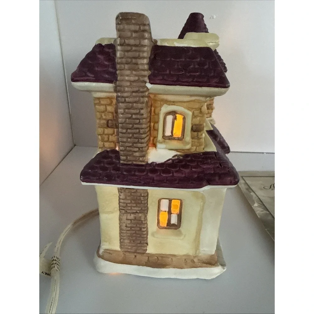 'It's a Wonderful Life' CERTIFIED Holiday Village 1997 -Bedford Falls House RARE
